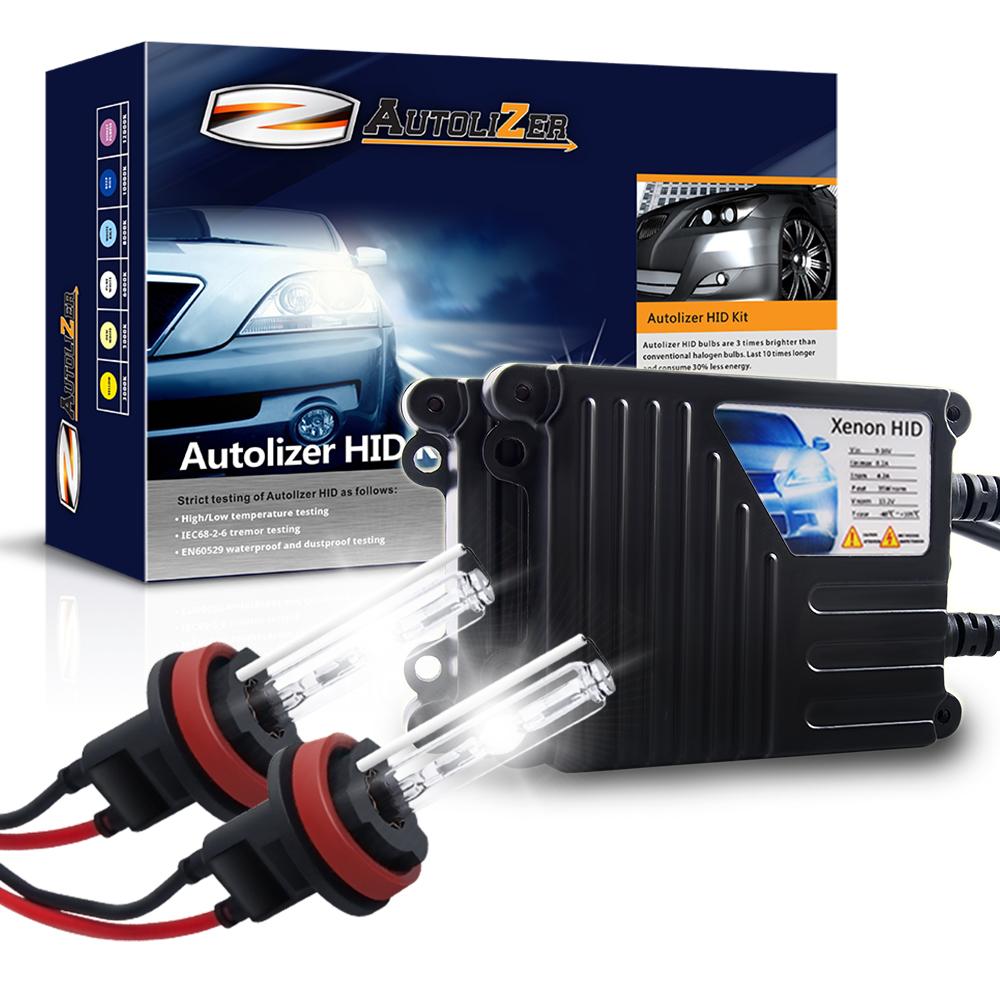 HYB 6000K 35W D1S car Xenon HID Headlight Bulb (Pack of 2) : : Car  & Motorbike