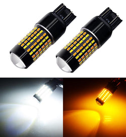 T20 RED LED Brake 7443 3014 144 SMD Canbus – GadgetX